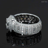 GL Hip Hop Jewelry VVS Moissanite Diamond Men Ring